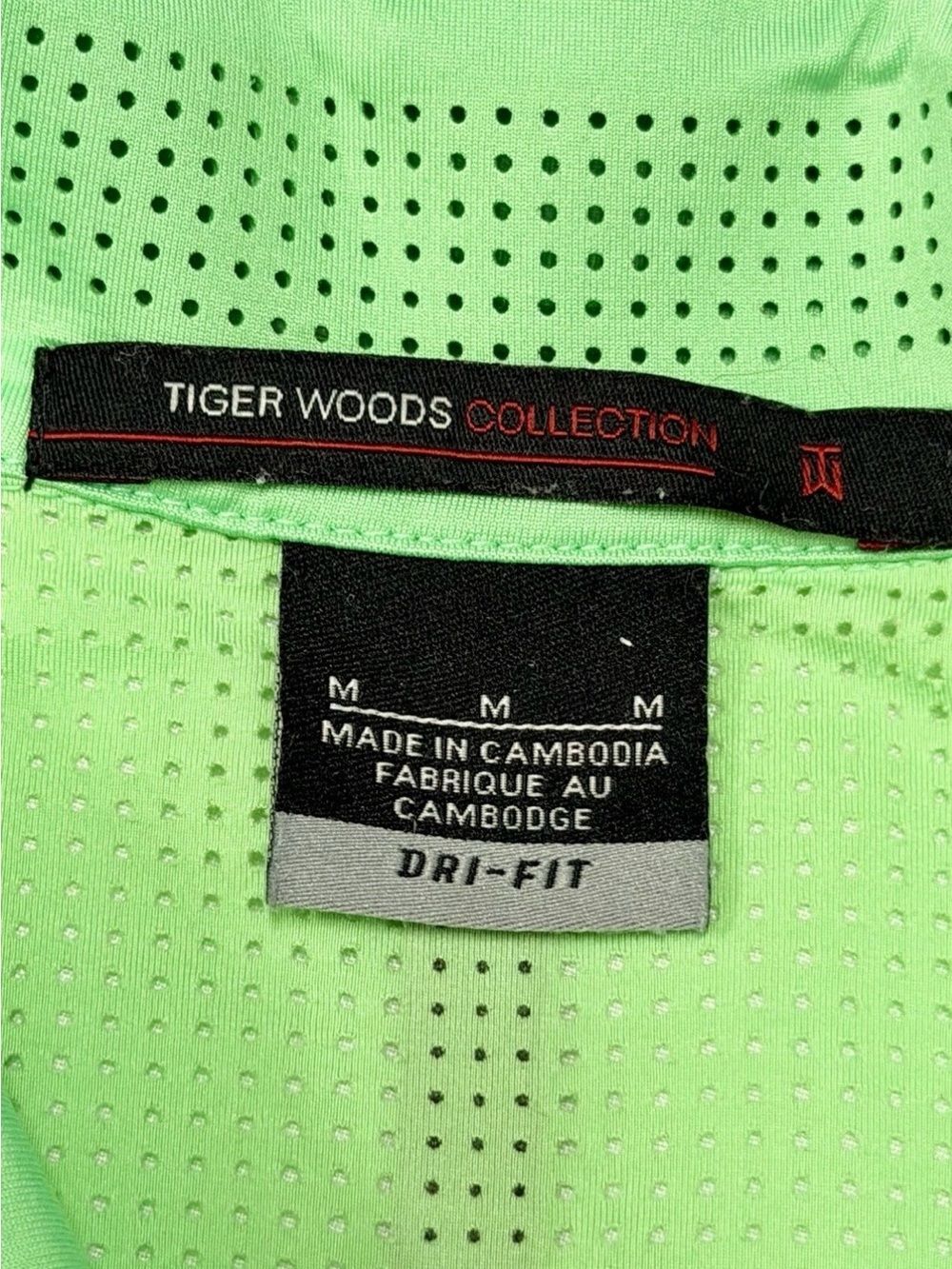 Tiger Woods Collection Golf Polo Shirts 2-Pack Size M Nike Athletic Golfcore - Picture 10 of 13